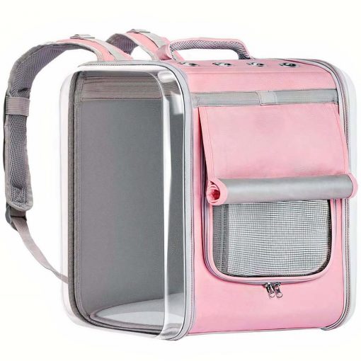 Balo đựng mèo dáng hộp mặt lưới LOFFE Pet Space Backpack